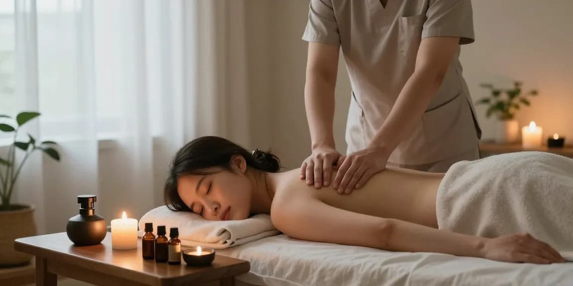 Experience a rejuvenating 안양출장마사지 in a serene home environment with a professional therapist.