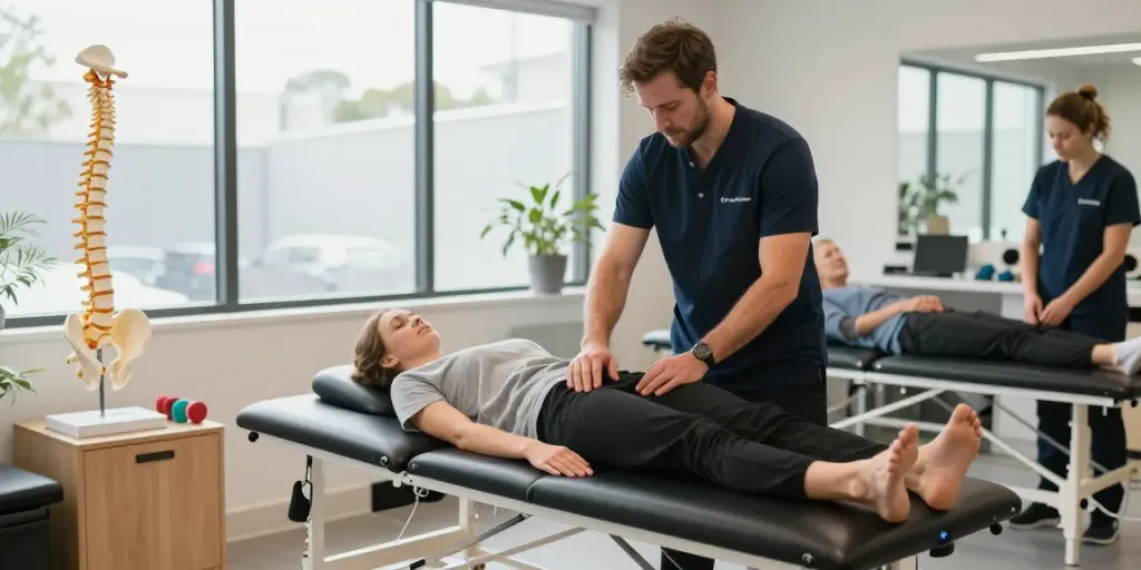 Chiropractor Chatswood providing expert spinal alignment care in a modern clinic