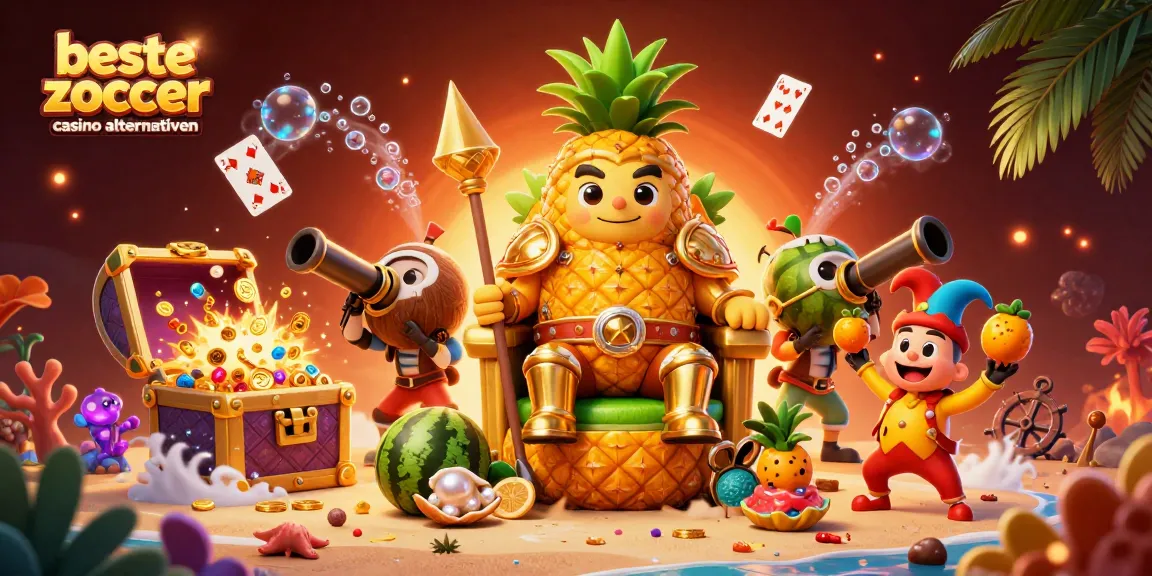 Erleben Sie beste Zoccer Casino Alternativen mit unserer aufregenden 3D-Casino-Illustration!