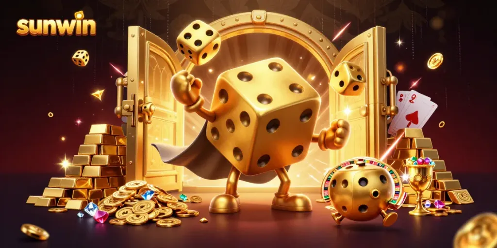 Experience sunwin's thrilling games with dynamic dice and vibrant casino treasures.