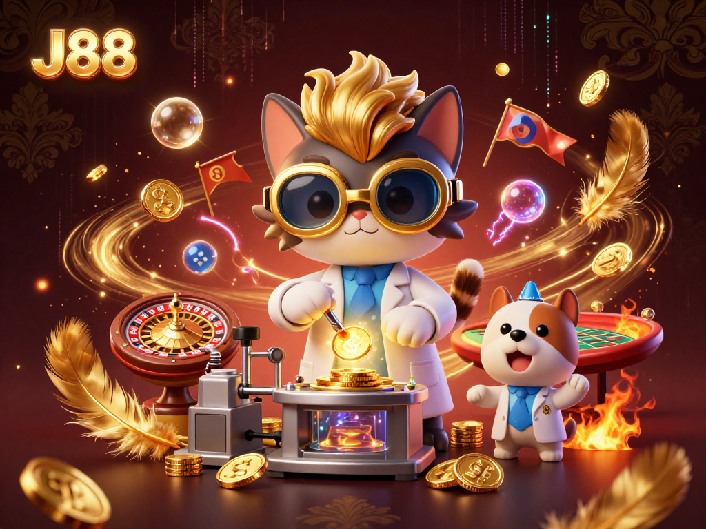 Play baccarat and win with J88's immersive gaming experience featuring dynamic characters and action.