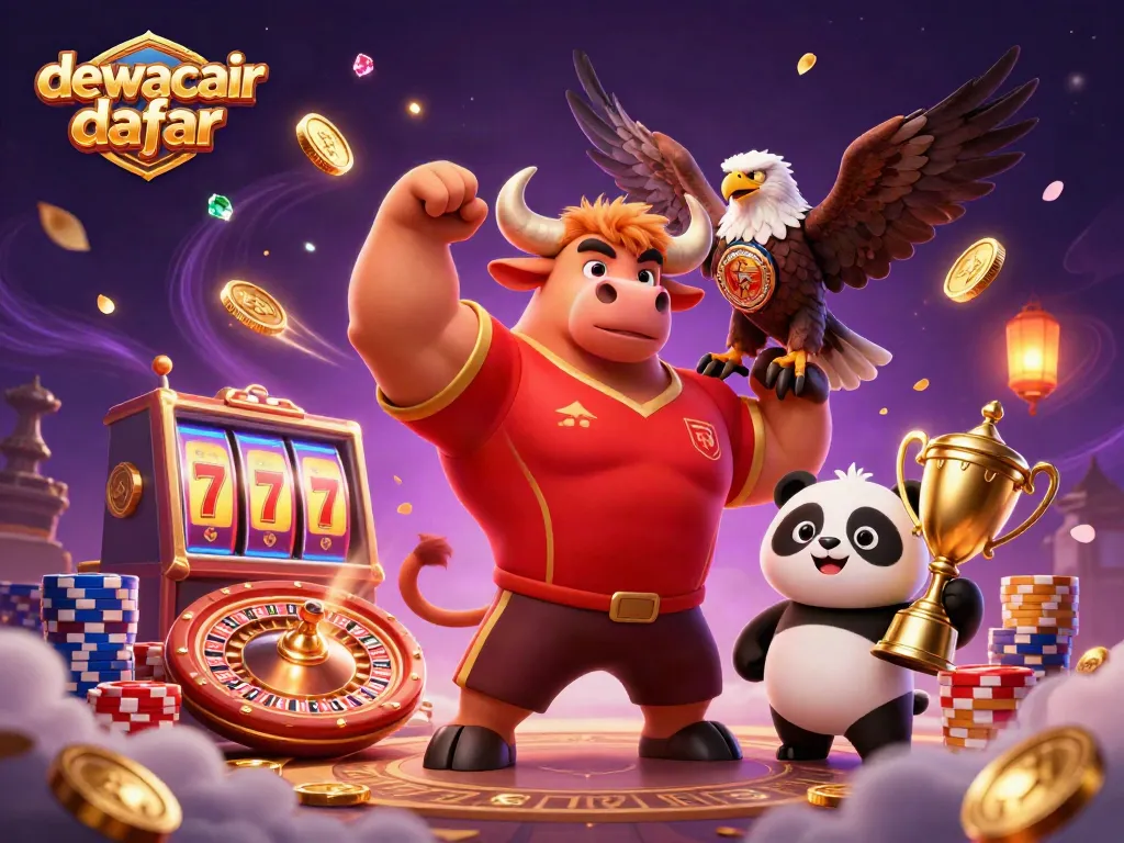 Experience the excitement with dewacair daftar featuring vibrant casino characters and dynamic gaming elements.