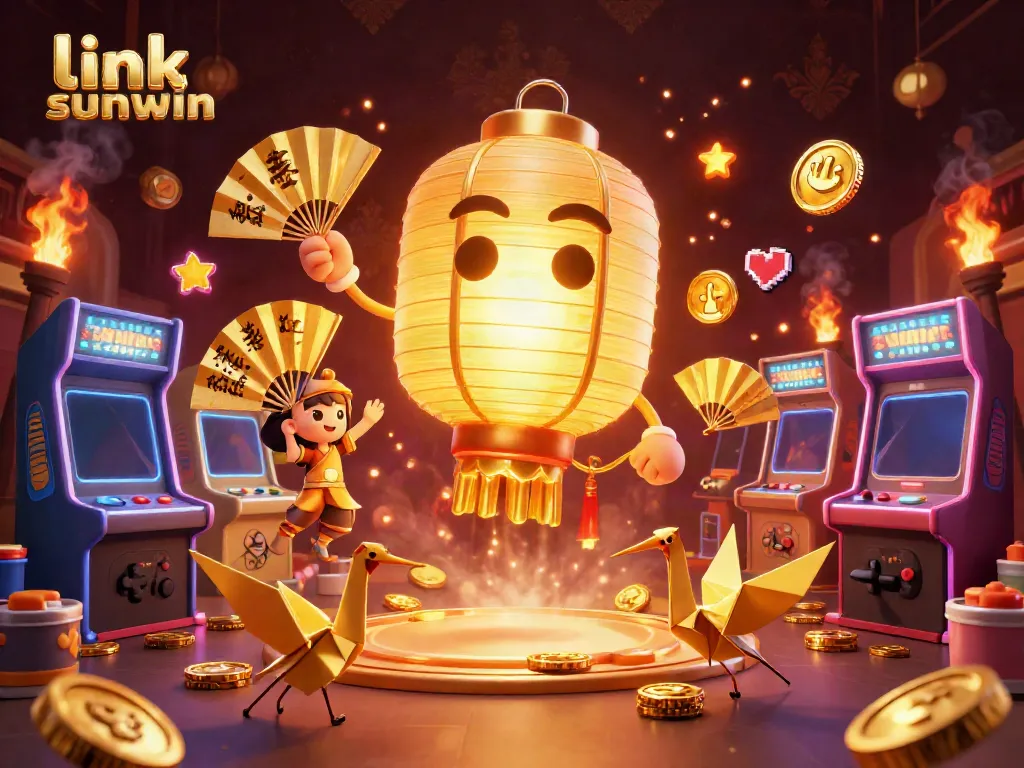 Experience the excitement of gaming with link sunwin, featuring dynamic 3D characters and casino elements.