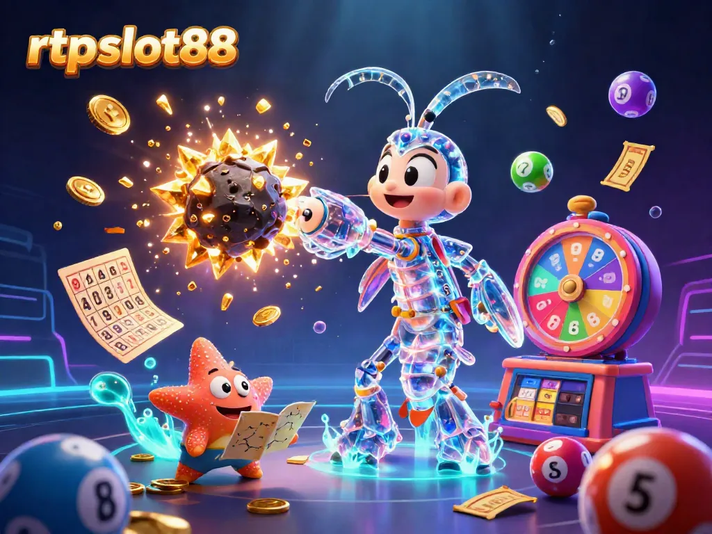 Mengguncang jackpot dengan rtp slot88, mantis udang samurai galaksi dalam armor kristal, mengubah asteroid menjadi emas.