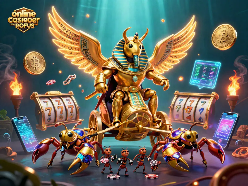 Experience thrilling action at online casinoer uden ROFUS with dynamic characters and vibrant casino elements.