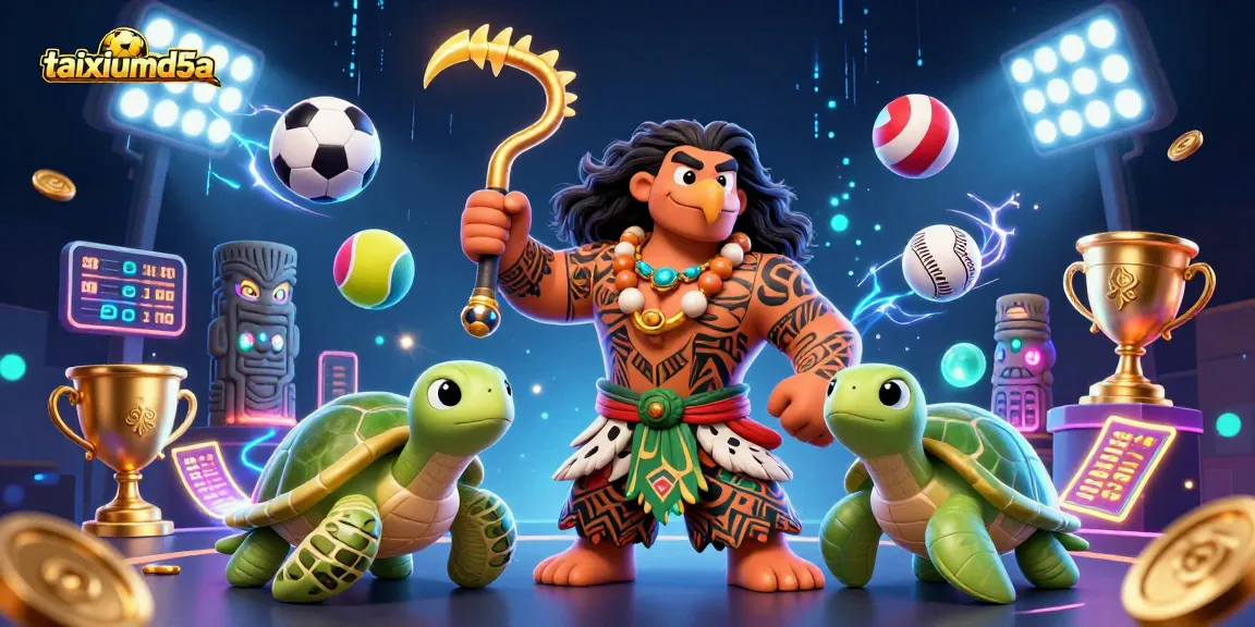 Experience winning with taixiumd5a featuring dynamic characters and sports gambling elements.