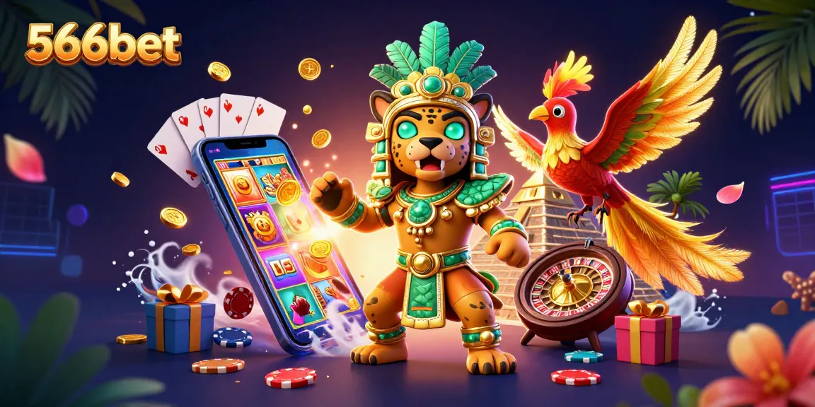 Experience thrilling gameplay at 566bet with dynamic slot machines and rich casino elements.