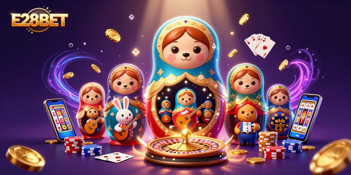 E28BET immerses players in a vibrant casino world filled with joy and winning potential.