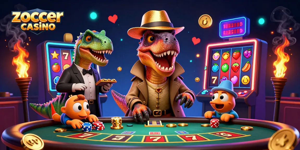 Experience thrilling gameplay at zoccer casino with vibrant 3D characters and dynamic gaming elements.