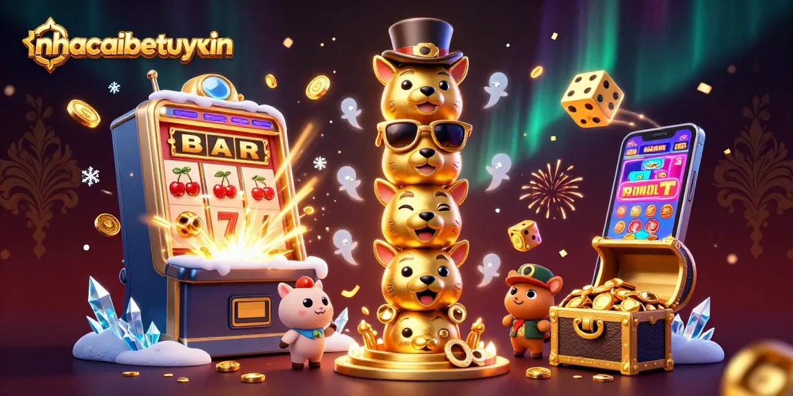 Experience ultimate fun with nhacaibetuytin, showcasing a dynamic casino scene full of excitement and winning opportunities.